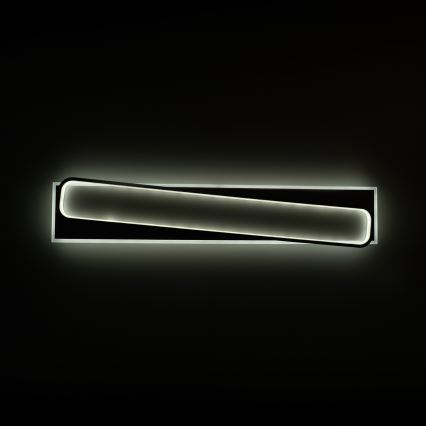 BRILAGI - Dimmbare LED-Deckenleuchte OUTLINE LED/90W/230V 3000-6000K 18x100 cm weiß/schwarz + Fernbedienung