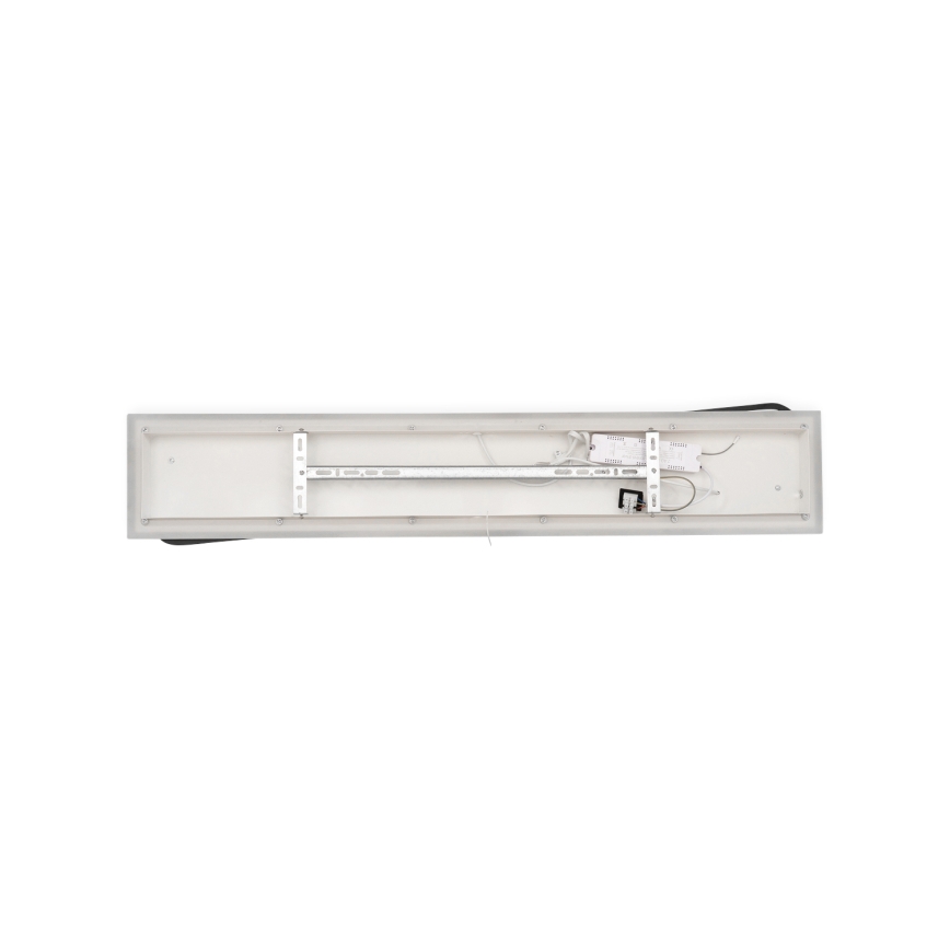 BRILAGI - Dimmbare LED-Deckenleuchte OUTLINE LED/90W/230V 3000-6000K 18x100 cm weiß/schwarz + Fernbedienung