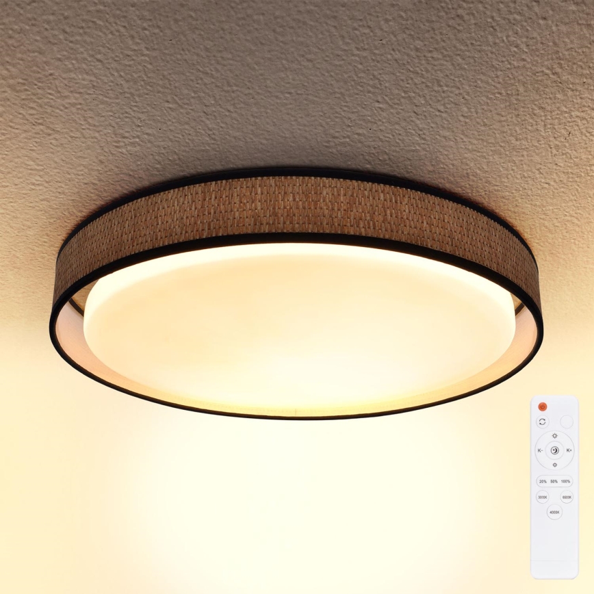 Brilagi - LED dimmbare Deckenleuchte PILAR LED/48W/230V 3000-6500K Ø 43 cm + Fernbedienung