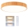 Brilagi - LED-dimmbare Deckenleuchte POOL LED/50W/230V 3000-6000K Ø 40 cm Holzdekor + Fernbedienung
