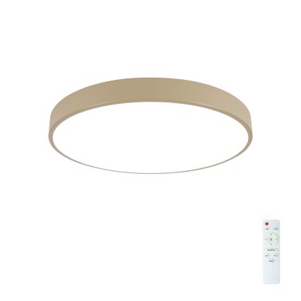 Brilagi - LED Dimmbare Deckenleuchte POOL LED/60W/230V 3000-6000K Durchmesser 50 cm beige + Fernbedienung