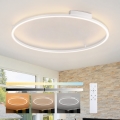 Brilagi - LED dimmbare Deckenleuchte PORTOFINO LED/85W/230V 3000–6000K Ø 120 cm Weiß + Fernbedienung