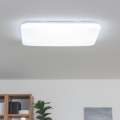 Brilagi - LED dimmbare Deckenleuchte SHINE LED/24W/230V Ø 60 cm 3000/4000/6500K cremefarben + Fernbedienung
