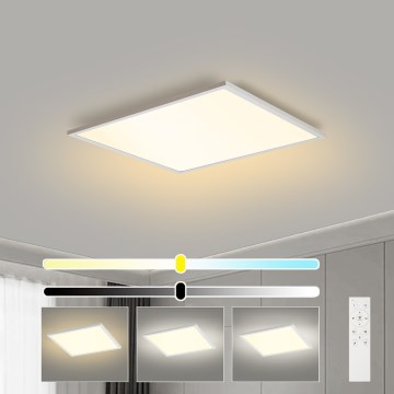 Brilagi - LED-dimmbare Deckenleuchte SLIMFRAME LED/36W/230V 45x45 cm 3000-6000K weiß + Fernbedienung