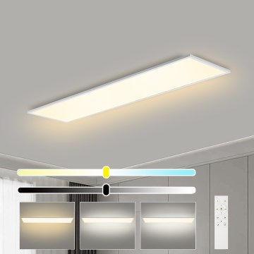 Brilagi - LED dimmbare Deckenleuchte SLIMFRAME LED/58W/230V 120x30 cm 3000-6000K weiß + Fernbedienung