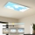 Brilagi - LED-dimmbare Deckenleuchte SLIMFRAME LED/80W/230V 120x60 cm 3000-6000K silber/blau + Fernbedienung