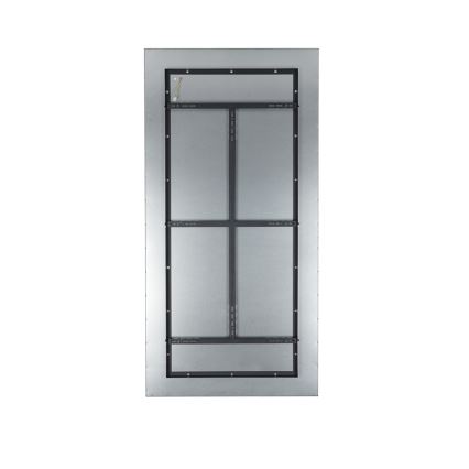 Brilagi - LED-dimmbare Deckenleuchte SLIMFRAME LED/80W/230V 120x60 cm 3000-6000K schwarz + Fernbedienung