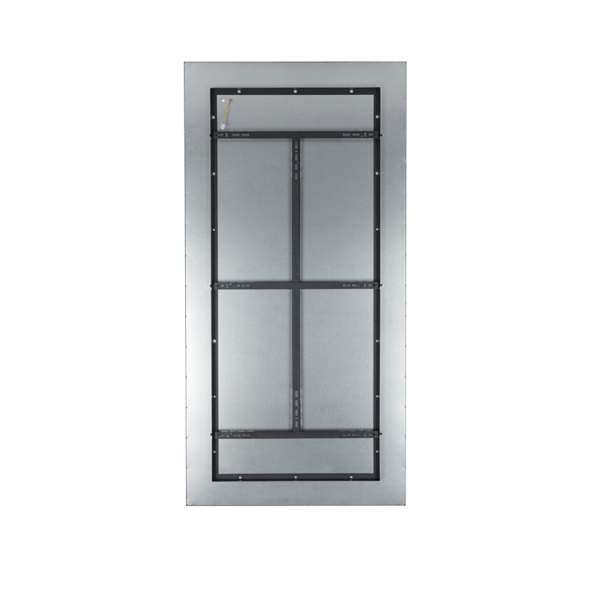 Brilagi - LED-dimmbare Deckenleuchte SLIMFRAME LED/80W/230V 120x60 cm 3000-6000K schwarz + Fernbedienung