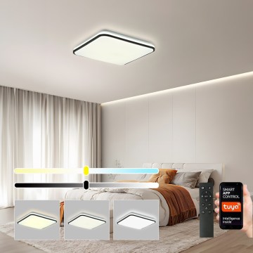 Brilagi - LED-dimmbare Deckenleuchte SMART LED/24W/230V 43x43 cm 3000-6000K Wi-Fi Tuya Beacon + Fernbedienung