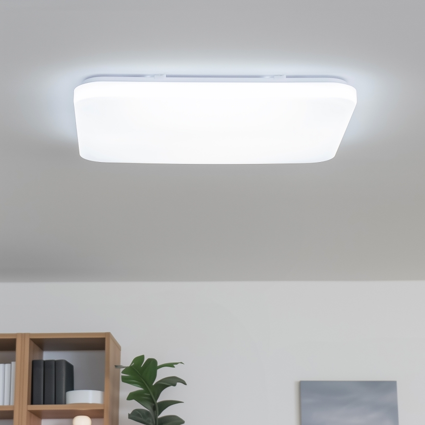 Brilagi - LED dimmbare Deckenleuchte SMART LED/36W/230V 53x53 cm 2700-6500K Wi-Fi Tuya + Fernbedienung
