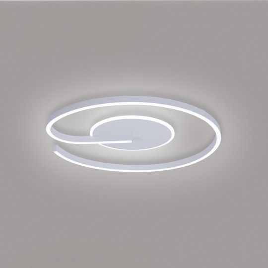 Brilagi - LED dimmbare Deckenleuchte SPIRAL LED/56W/230V Ø 50 cm 3000/4000/6000K + Fernbedienung
