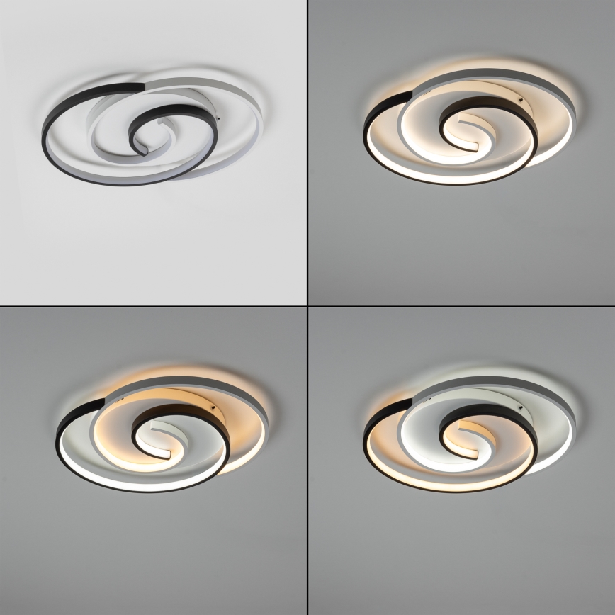 Brilagi - VELO dimmbare LED-Deckenleuchte LED/70W/230V 3000-6500K 38x47,8 cm + Fernbedienung