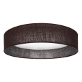 Brilagi - LED-dimmbare Deckenleuchte VELVET SMART VARI LED/24W/230V 3000-6500K Ø 45 cm braun + Fernbedienung