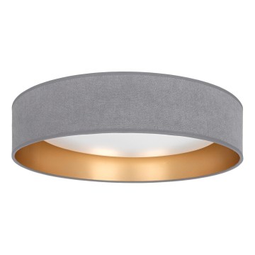Brilagi - LED-dimmbare Deckenleuchte VELVET SMARTIX LED/36W/230V 3000-6000K Durchmesser 55 cm grau/gold Wi-Fi Tuya Beacon + Fernbedienung