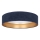 Brilagi - LED-dimmbare Deckenleuchte VELVET SMARTIX LED/36W/230V 3000–6000K Ø 55 cm blau/gold Wi-Fi Tuya Beacon + Fernbedienung