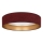 Brilagi - LED-dimmbare Deckenleuchte VELVET SMARTIX LED/36W/230V 3000-6000K Ø 55 cm weinrot/gold Wi-Fi Tuya Beacon + Fernbedienung