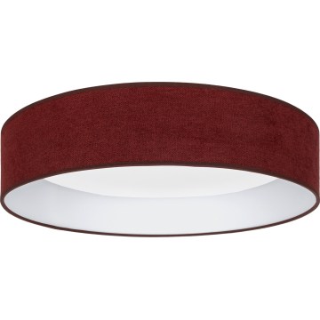 Brilagi - LED-dimmbare Deckenleuchte VELVET SMARTIX STARS LED/36W/230V 3000-6000K Ø 55 cm bordeauxrot Wi-Fi Tuya Beacon + Fernbedienung