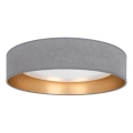 Brilagi - LED-dimmbare Deckenleuchte VELVET SMARTIX STARS LED/36W/230V 3000-6000K Ø 55 cm grau/gold Wi-Fi Tuya Beacon + Fernbedienung