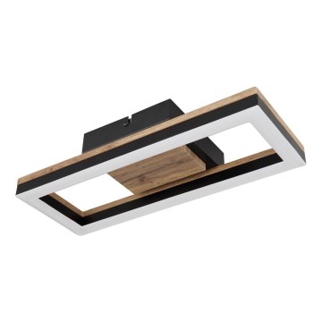 Brilagi - LED-dimmbare Deckenleuchte VELVET SQUARE LED/24W/230V 43x43 cm 3000/4000/6500K + Fernbedienung rosa