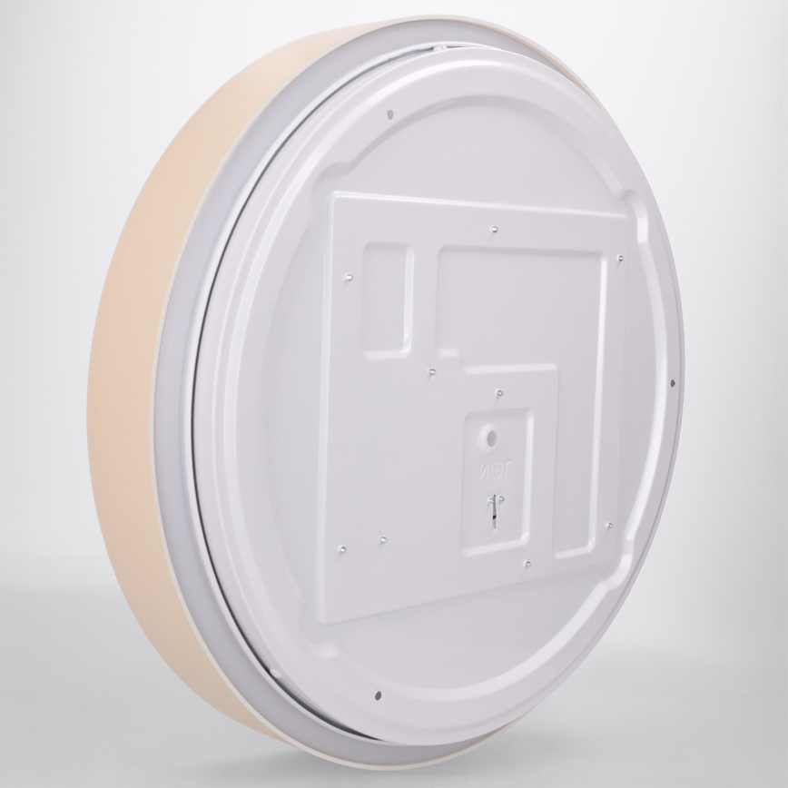 Brilagi - LED dimmbare Deckenleuchte WALDO LED/48W/230V 3000-6500K Ø 40 cm beige/gold + Fernbedienung