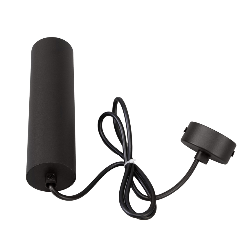 Brilagi - LED RGBW dimmbare Pendelleuchte mit Seilabhängung SELE 1xGU10/6W/230V 3000K schwarz/gold + Fernbedienung