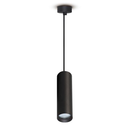 Brilagi - LED RGBW dimmbare Pendelleuchte am Seil SELE 1x GU10/4,8 W/230 V 3000 K schwarz + Fernbedienung