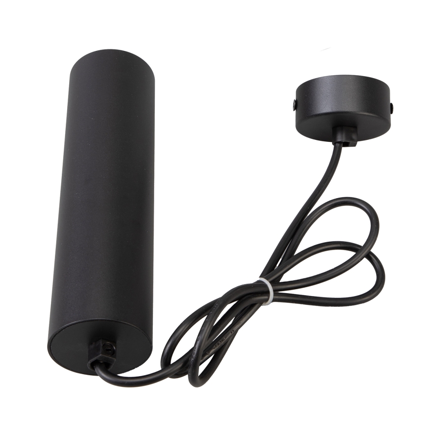 Brilagi - LED RGBW dimmbare Pendelleuchte am Seil SELE 1x GU10/4,8 W/230 V 3000 K schwarz + Fernbedienung