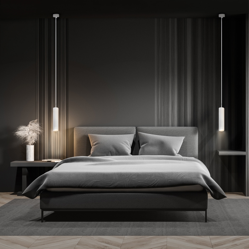 Brilagi - LED RGBW dimmbare Pendelleuchte an Kabel SELE 1xGU10/4,8W/230V 3000K weiß + Fernbedienung
