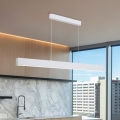 Brilagi - LED dimmbare Hängeleuchte an Seil SLEEKLINE SMART LED/40W/230V 3000-6000K Wi-Fi Tuya weiß + Fernbedienung