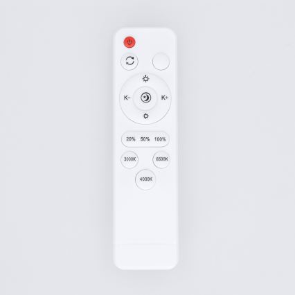 Brilagi - dimmbare LED-Deckenleuchte FANCIA LED/48W/230V 3000-6500K Ø 39 cm Anthrazit + Fernbedienung