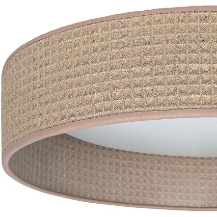Brilagi - Dimmbare LED-Deckenleuchte VELVET SMARTIX STARS LED/36W/230V 3000-6000K Ø 55 cm beige Wi-Fi Tuya Beacon + Fernbedienung