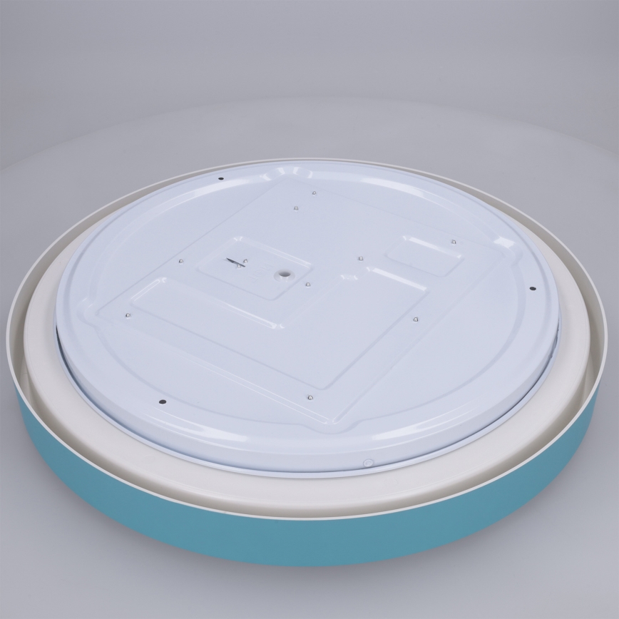 Brilagi - dimmbare LED-Deckenleuchte MATTEO LED/48W/230V 3000-6500K Ø 41 cm türkis + Fernbedienung