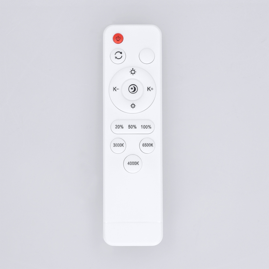 Brilagi - dimmbare LED-Deckenleuchte MATTEO LED/48W/230V 3000-6500K Ø 41 cm türkis + Fernbedienung