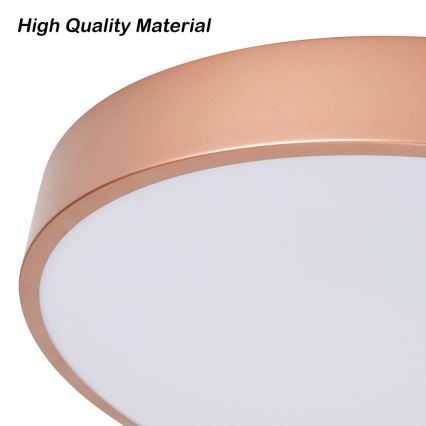 Brilagi - dimmbare LED-Deckenleuchte POOL SMART LED/100W/230V 3000–6000K Ø 80 cm Wi-Fi Tuya, bronzefarben + Fernbedienung