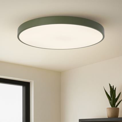 Brilagi - Dimmbare LED-Poolleuchte POOL SMART LED/128W/230V Ø 100 cm Wi-Fi Tuya + Fernbedienung grün