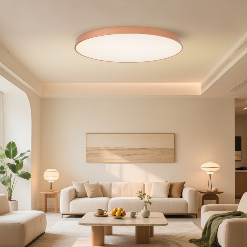 BRILAGI - Dimmbare LED-Deckenleuchte POOL SMART LED/180W/230V 3000-6000K 120 cm bronzefarben Wi-Fi Tuya + Fernbedienung