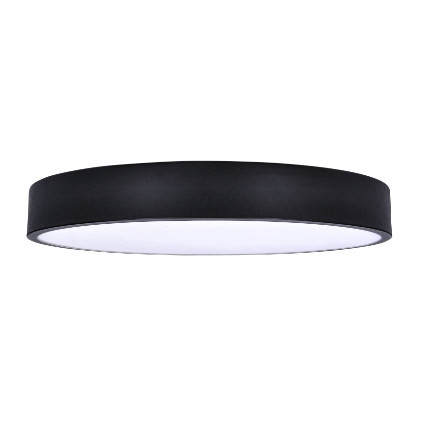Brilagi - dimmbare LED-Deckenleuchte POOL SMART LED/48W/230V 40 cm 3000-6000K Wi-Fi Tuya + Fernbedienung schwarz