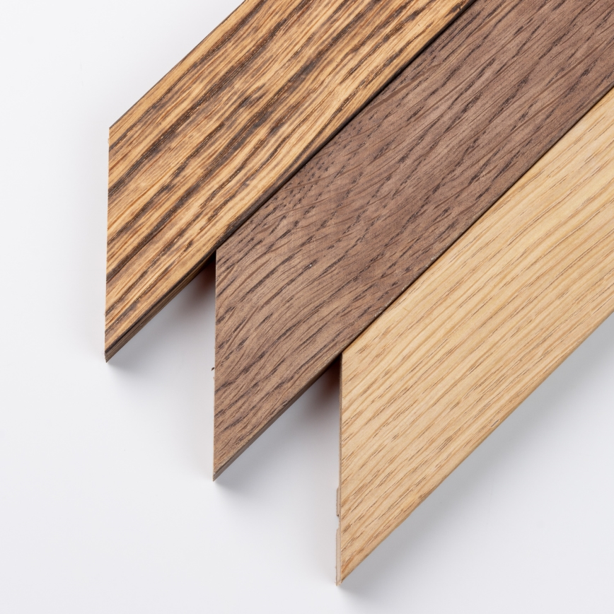 Brilagi - Dimmbare LED-Deckenleuchte SLIMFRAME WOOD LED/58W/230V 64x64 cm 3000-6000K dunkelbraun + Fernbedienung