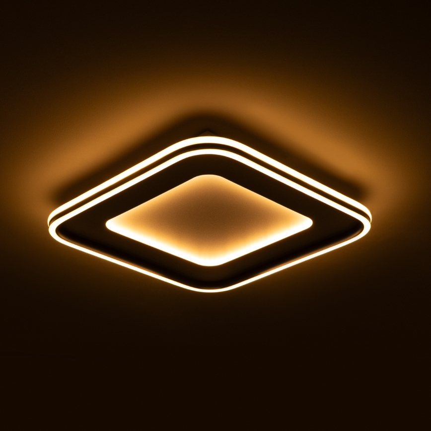 Brilagi - dimmbare LED-Deckenleuchte TRIVARO LED/88W/230V 3000-6000K 40x40 cm + Fernbedienung