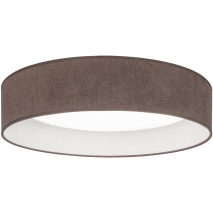 BRILAGI - Dimmbare LED-Deckenleuchte VELVET SMARTIX, 24 W, 230 V, 3000–6000 K, Ø 45 cm, Braun, Wi‑Fi Tuya Beacon + Fernbedienung