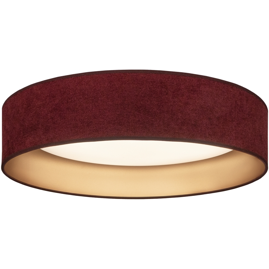 Brilagi - LED-dimmbare Deckenleuchte VELVET SMARTIX LED/24W/230V 3000-6000K Ø 45 cm Weinrot/Gold Wi-Fi Tuya Beacon + Fernbedienung