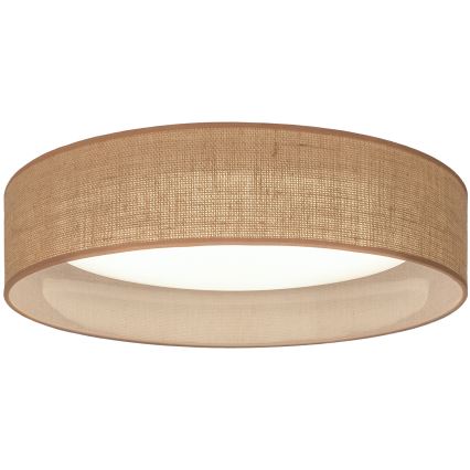 Brilagi - LED-dimmbare Deckenleuchte VELVET SMARTIX LED/36W/230V 3000-6000K Ø 55 cm beige Wi-Fi Tuya Beacon + Fernbedienung