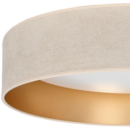 Brilagi - Dimmbare LED-Deckenleuchte VELVET SMART VARI LED/24W/230V 3000-6500K Ø 45 cm creme/gold + Fernbedienung