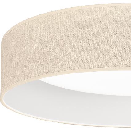 Brilagi - Dimmbare LED-Deckenleuchte VELVET SMART VARI LED/24W/230V 3000-6500K Ø 45 cm cremefarben + Fernbedienung