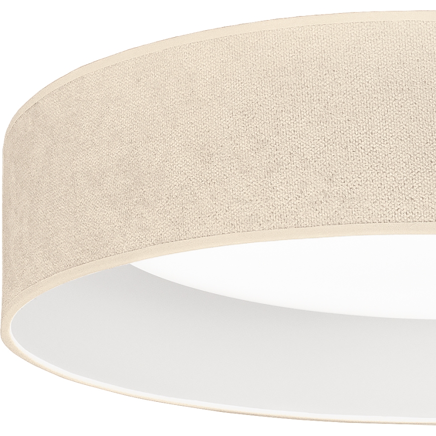 Brilagi - Dimmbare LED-Deckenleuchte VELVET SMART VARI LED/24W/230V 3000-6500K Ø 45 cm cremefarben + Fernbedienung