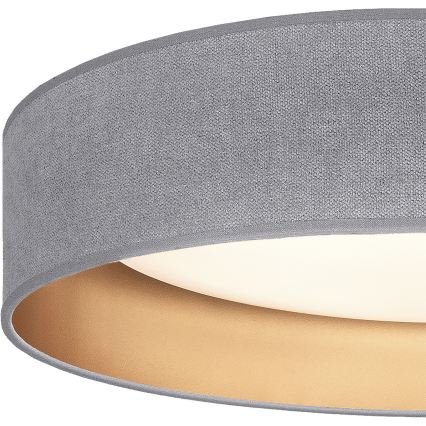 Brilagi - LED-dimmbare Deckenleuchte VELVET SMART VARI LED/24W/230V 3000-6500K Ø 45 cm grau/gold + Fernbedienung