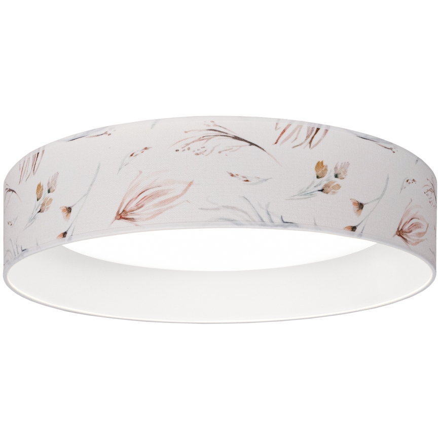 Brilagi - LED-dimmbare Deckenleuchte VELVET SMART VARI LED/24W/230V 3000–6500K Ø 45 cm weiß/Blumen + Fernbedienung