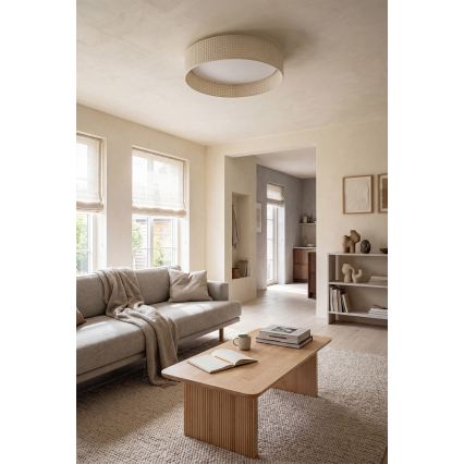 Brilagi - LED-dimmbare Deckenleuchte VELVET SMART VARI LED/36W/230V 3000-6500K Ø 55 cm cremefarben + Fernbedienung
