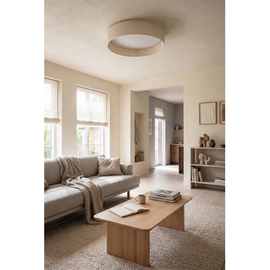 Brilagi - LED-dimmbare Deckenleuchte VELVET SMART VARI LED/36W/230V 3000-6500K Ø 55 cm cremefarben + Fernbedienung