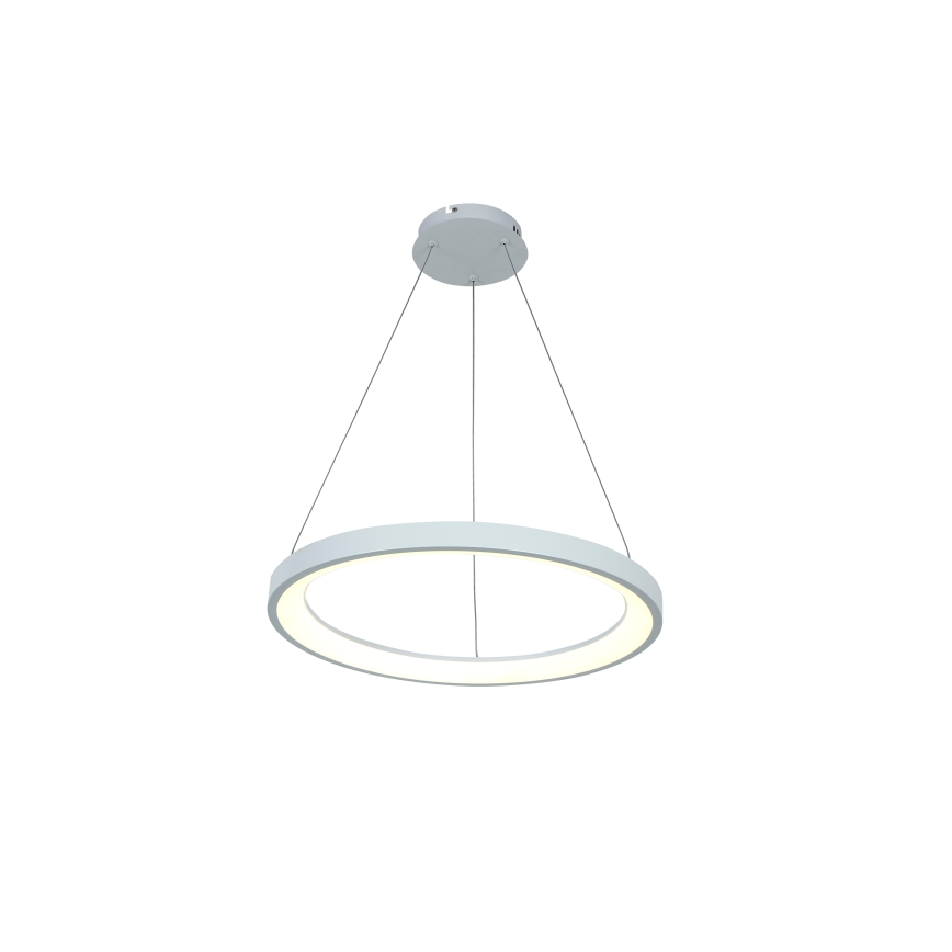 Brilagi - Dimmbare LED-Pendelleuchte an Seil FALCON SLIM LED/42W/230V 3000-6500K Ø 50 cm weiß + Fernbedienung